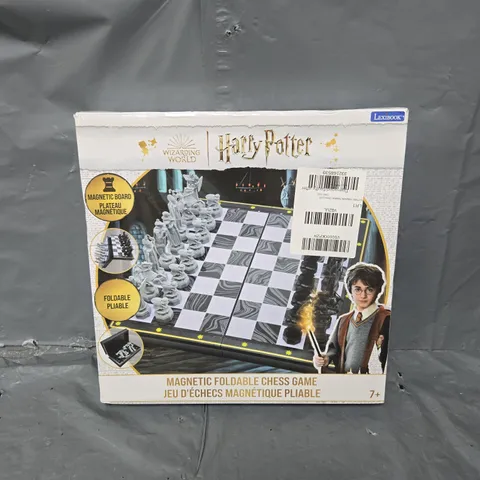 BOXED HARRY POTTER MAGNETIC FOLDABLE CHESS GAME