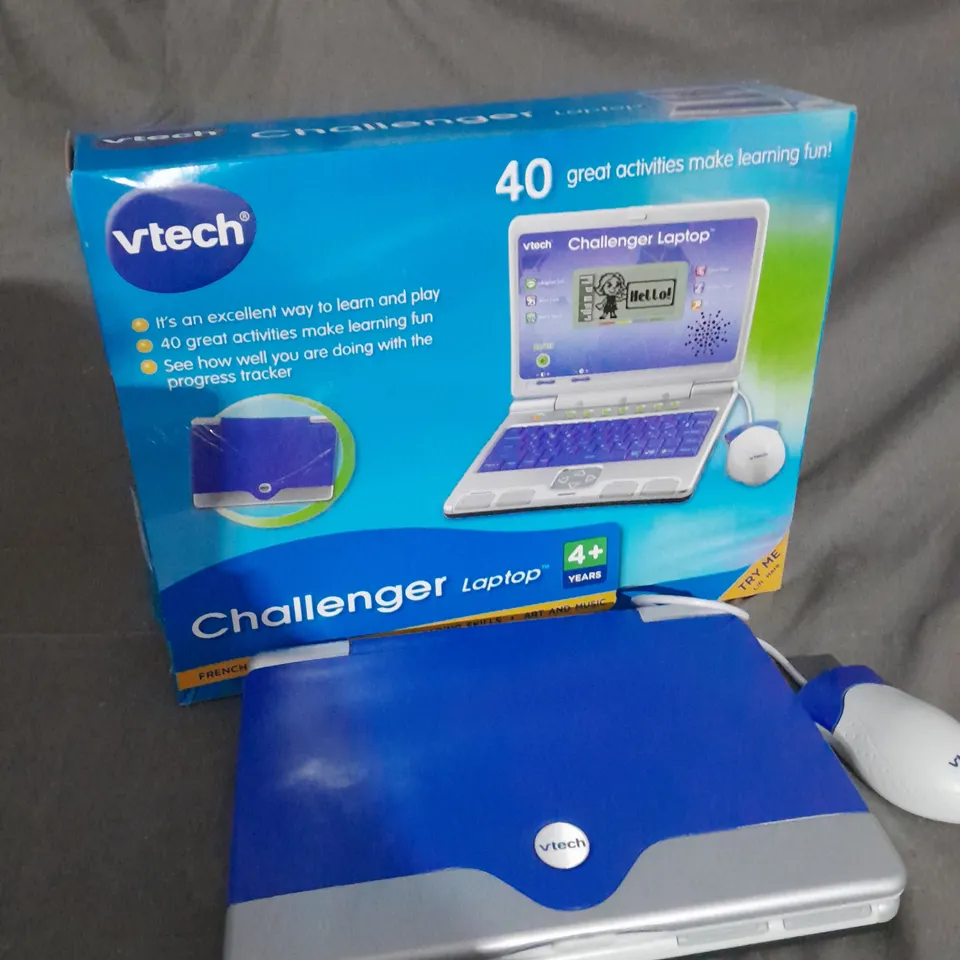 BOXED VTECH CHALLENGER LAPTOP