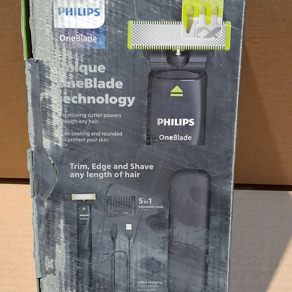 PHILIPS ONE BLADE BLACK LIMITED EDITION SHAVER