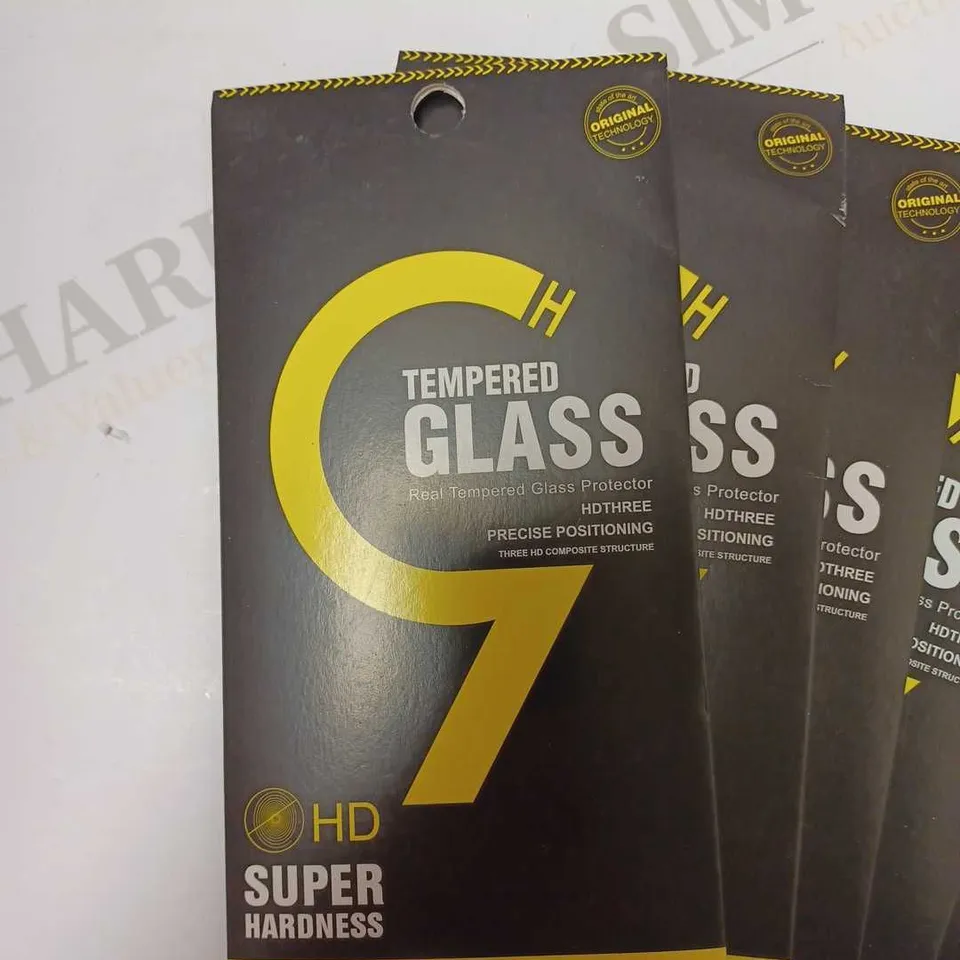 LOT OF FIVE TEMPERED GLASS SCREEN PROTECTORS