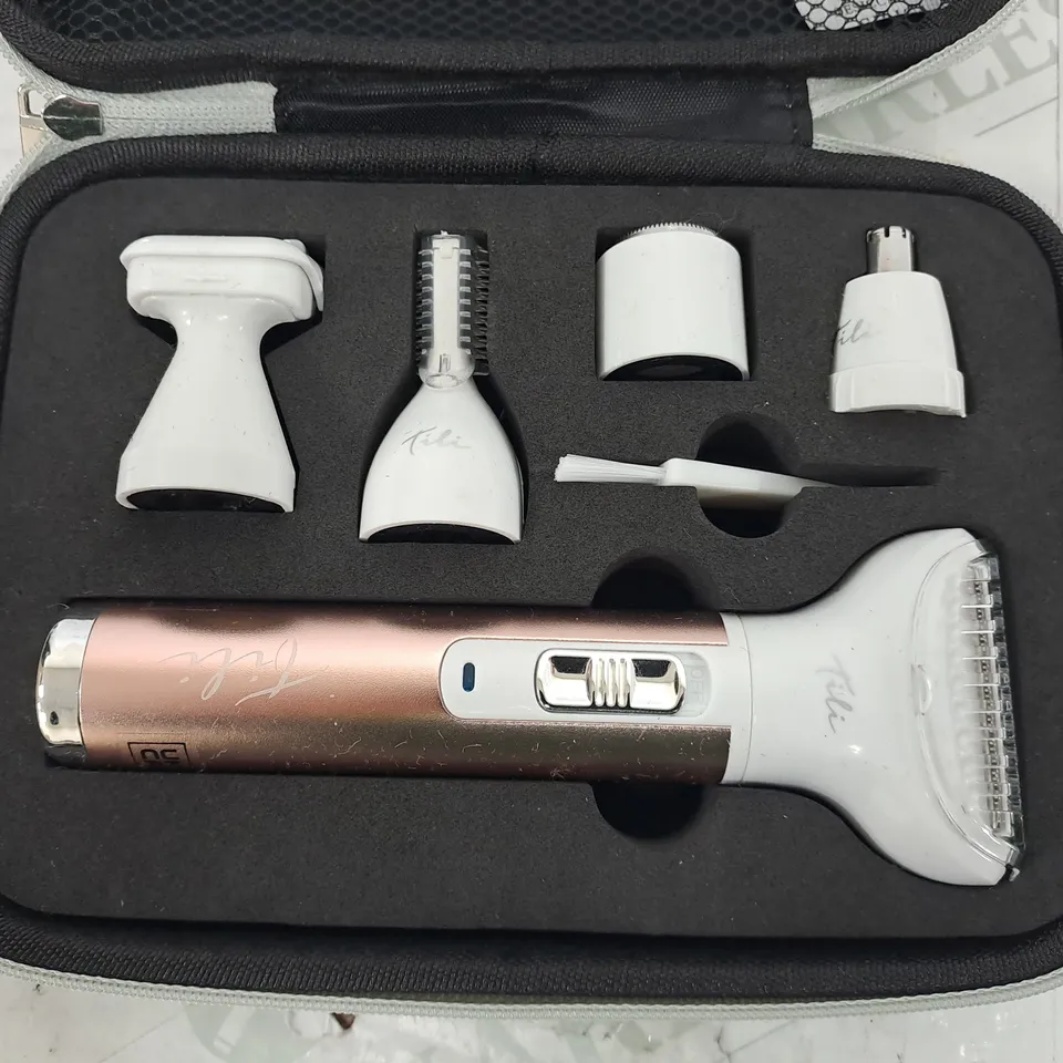 TILI 5-IN-1 MULTI-FUNCTIONAL HAIR REMOVAL KIT PINK 