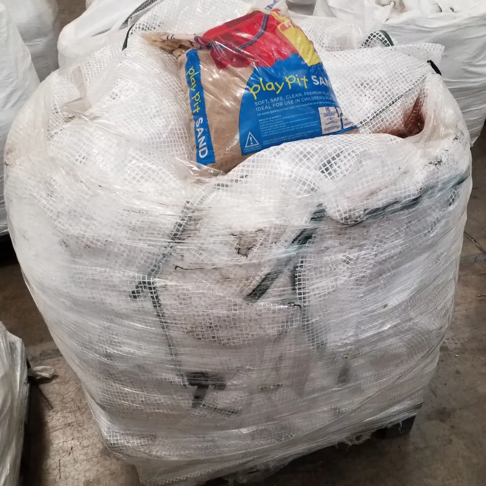 PALLET CONTAINING APPROXIMATELY 35 BAGS OF PLAY SAND