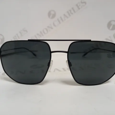 EMPORIO ARMANI RECTANGLE LENS SUNGLASSES