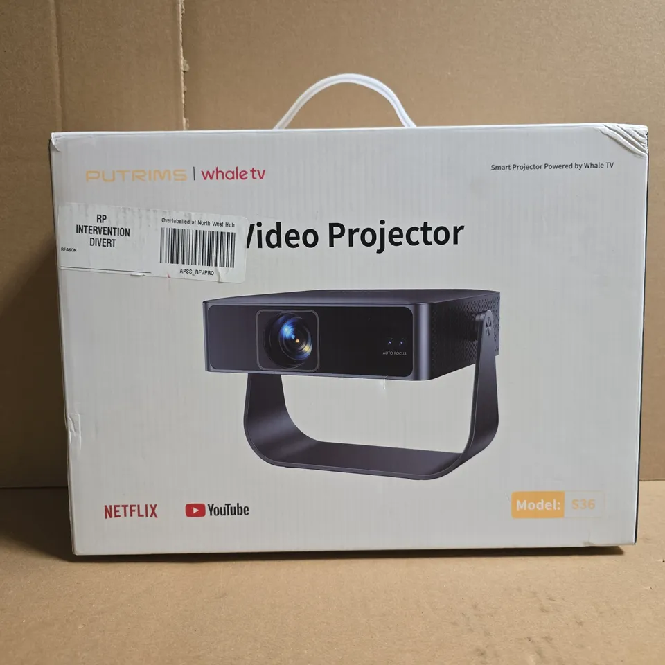 BOXED PUTRIMS S36 VIDEO PROJECTOR