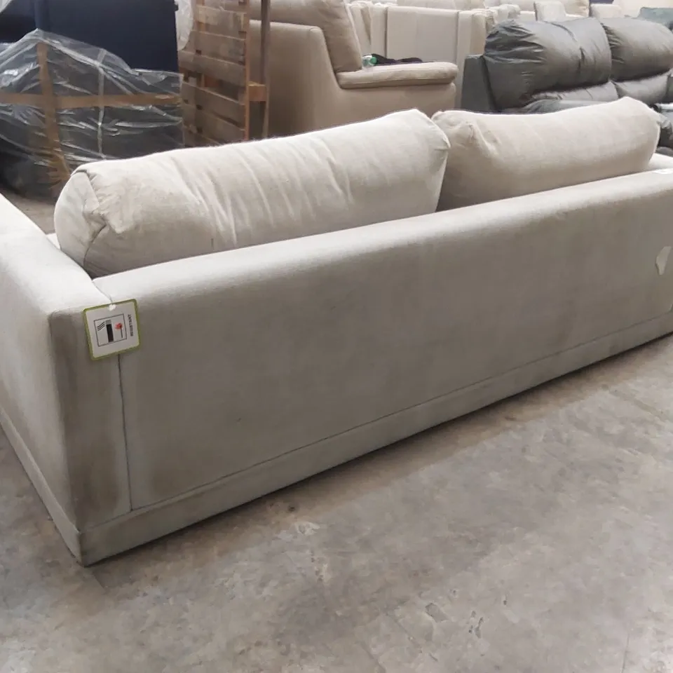 QUALITY DESIGNER 3 SEATER UPHOLSTERED SOFA