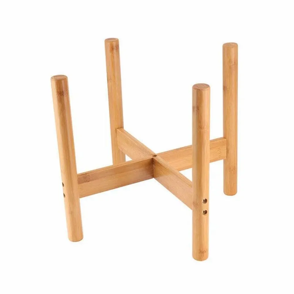 KEATON FREE FORM NESTING RUBBERWOOD PLANT STAND 