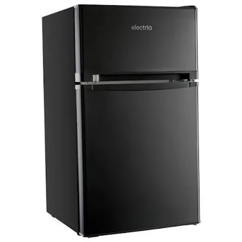 ELECTRIQ 80 LITRE UNDER COUNTER FREESTANDING FRIDGE FREEZER - BLACK
