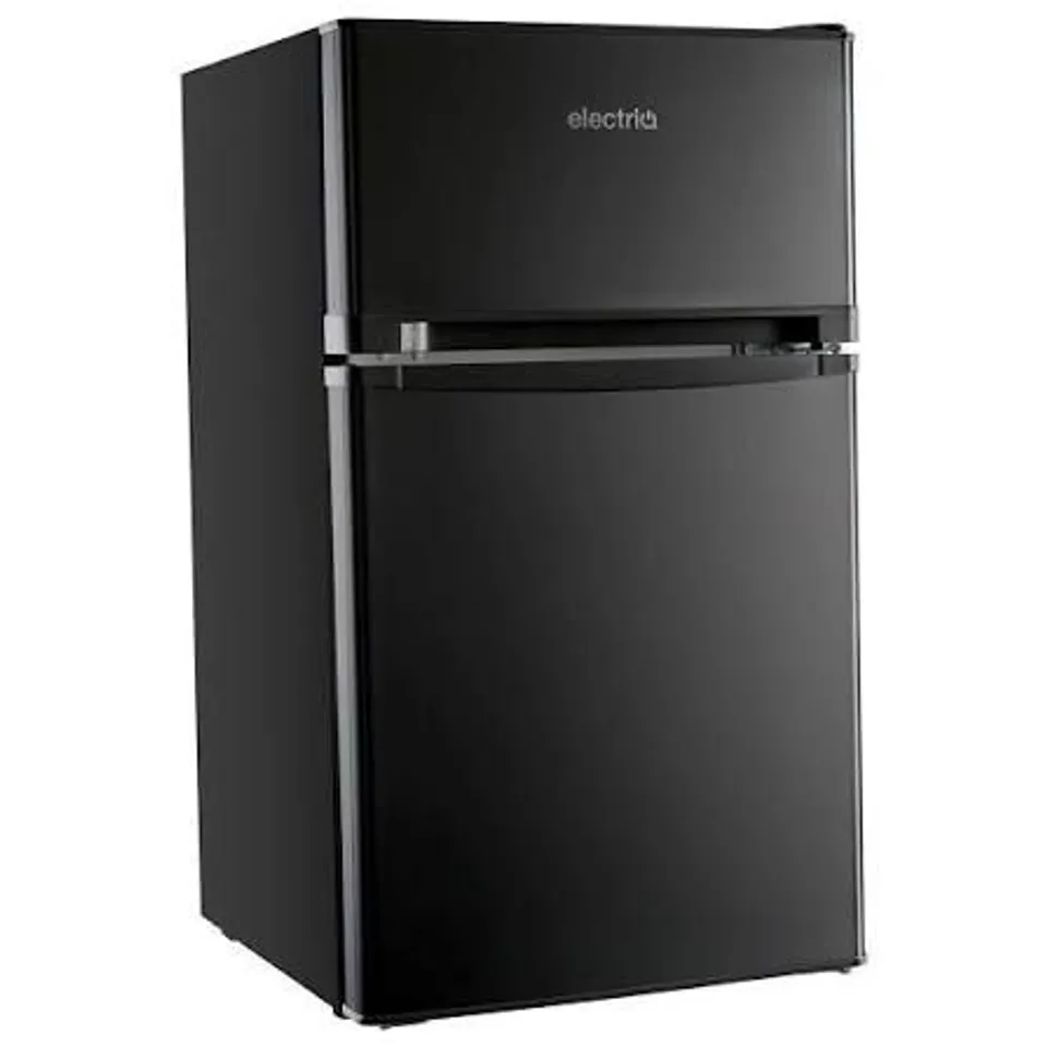 ELECTRIQ 80 LITRE UNDER COUNTER FREESTANDING FRIDGE FREEZER - BLACK