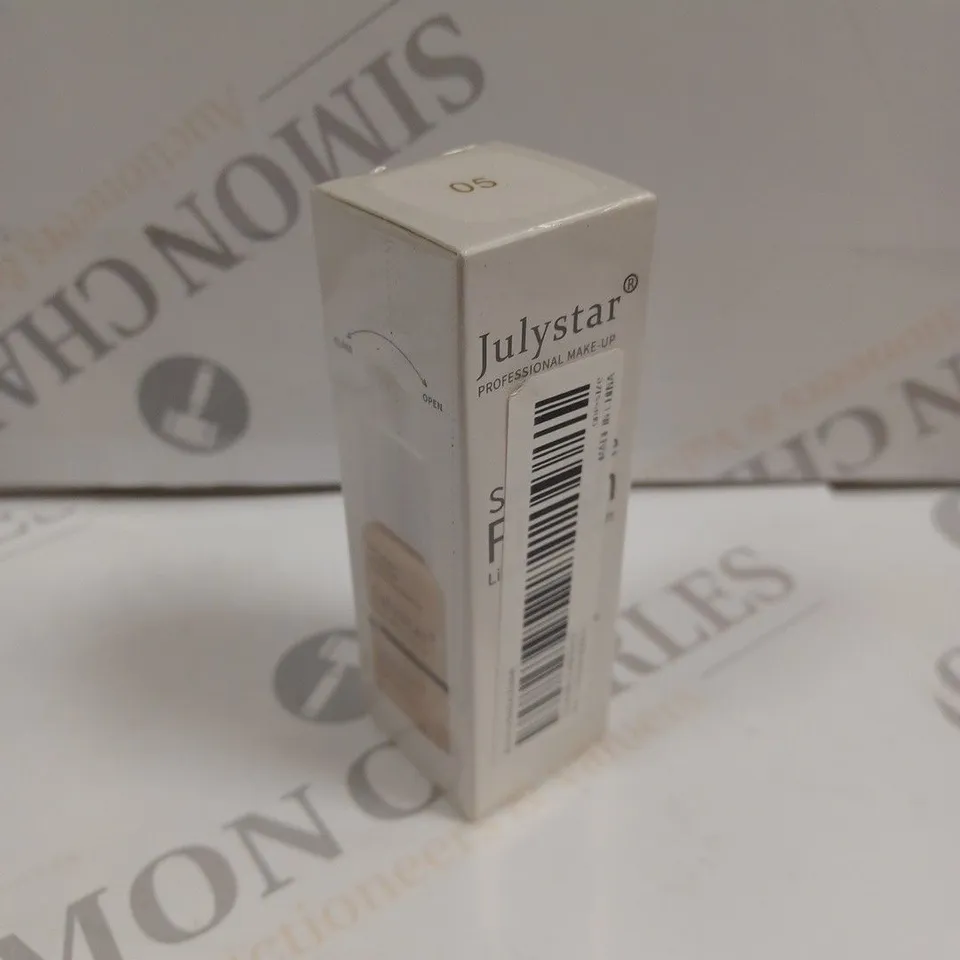 BOXED SEALED JULYSTAR PROFESSIONAL COVERAGE FOUNDATION - 30ML