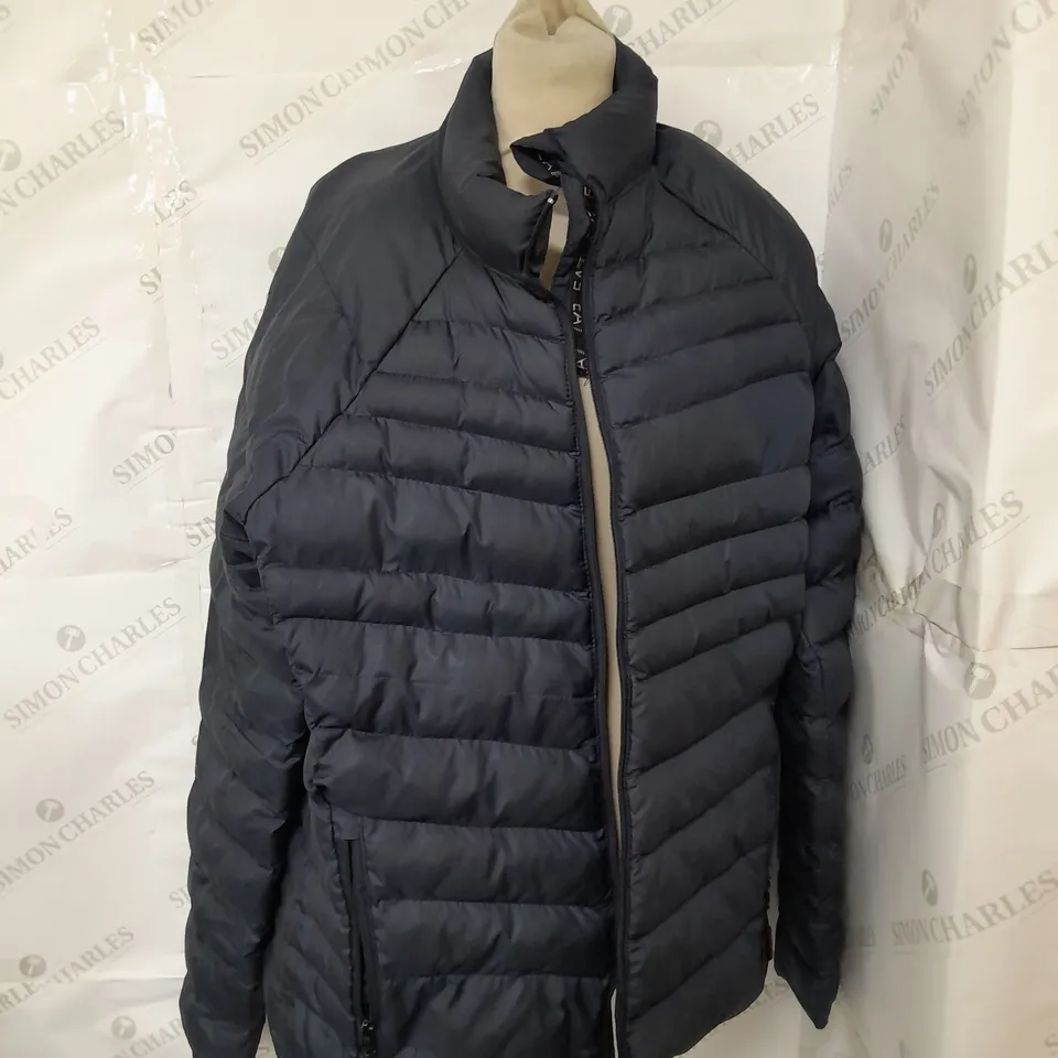 EA7 EMPORIO ARMANI NAVY BLUE PADDED JACKET - XXL