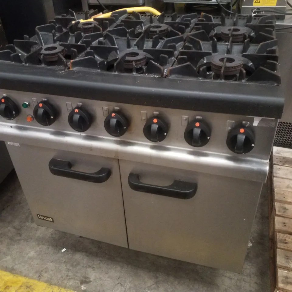 LINCAT OPUS OP7007N GAS 6 RING HOB WITH ELECTRIC FAN OVEN