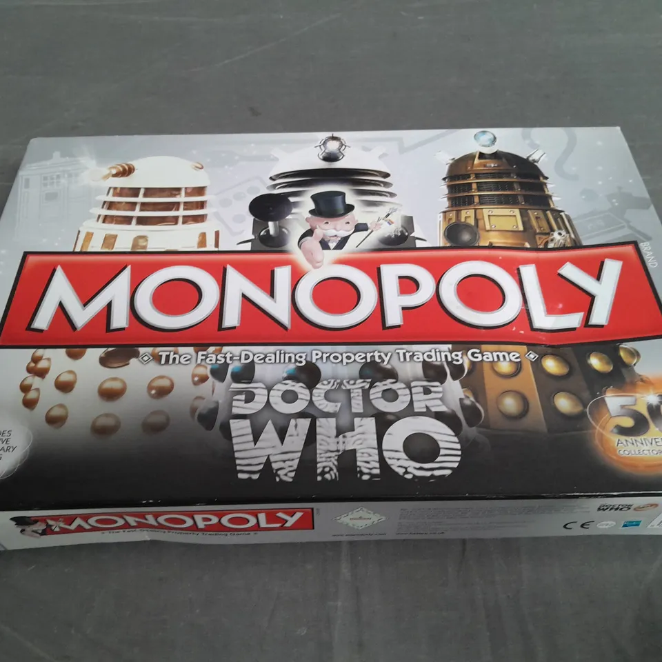 DOCTOR WHO - MONOPOLY BOARDGAME