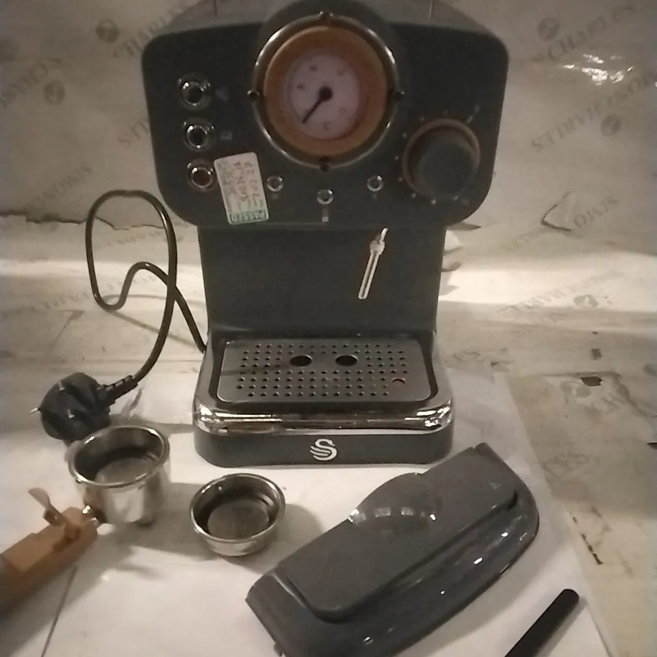 BOXED SWAN ESPRESSO COFFEE MAKER 