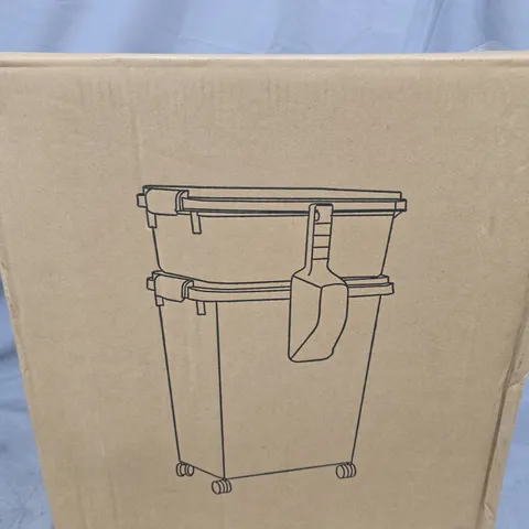 PET FOOD STORAGE CONTAINER – BLACK