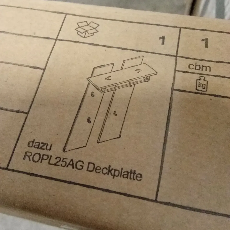 BRAND NEW BOXED ROMINA WALL MOUNTED HANGING STORAGE PANEL - WHITE (1 BOX)