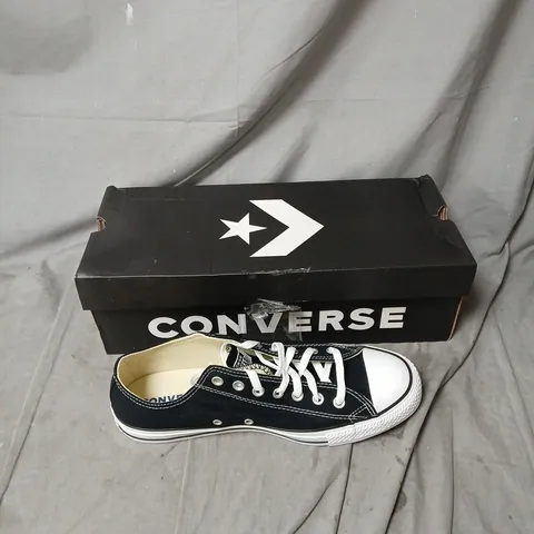 CONVERSE CHUCK TAYLOR ALL STAR LOW-TOP SNEAKERS – BLACK - SIZE UK11