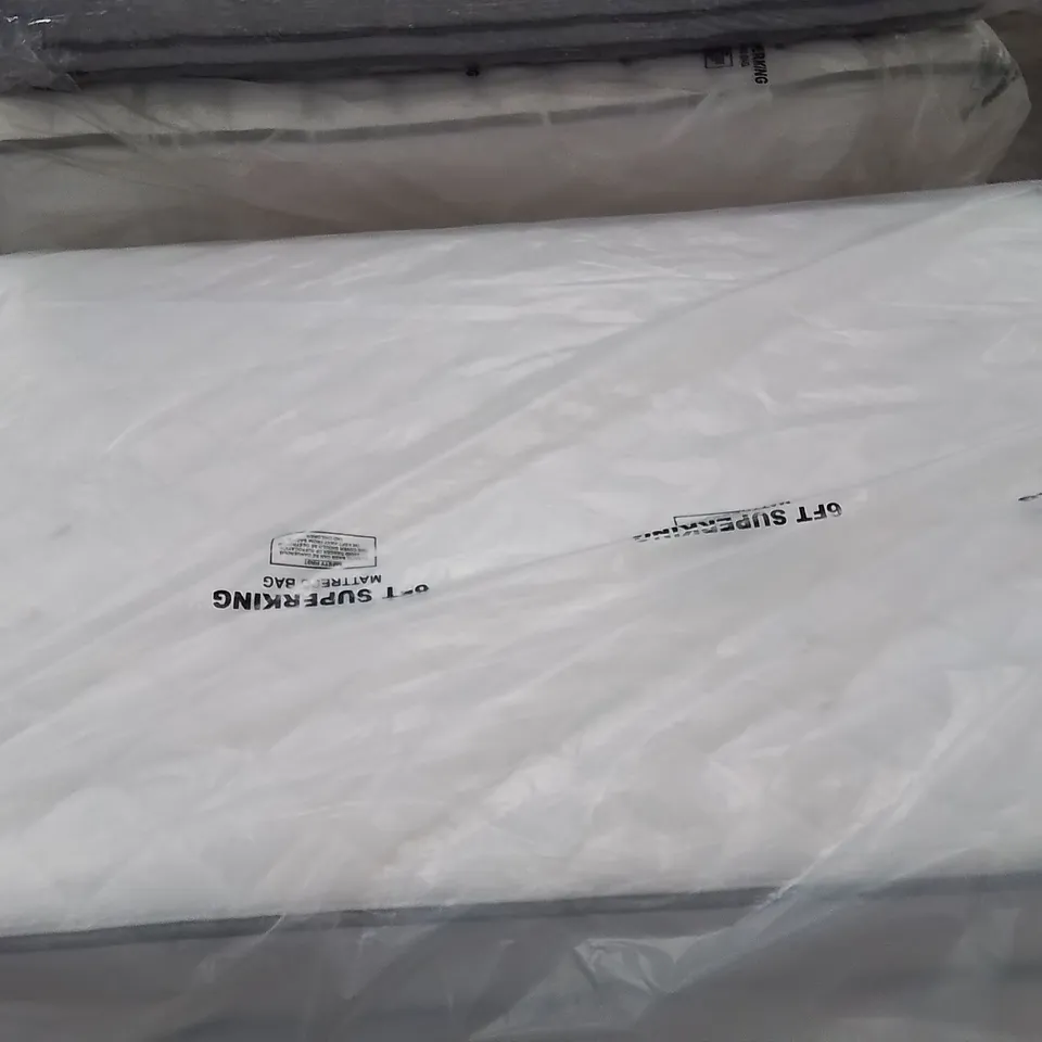 QUALITY BAGGED NOVILLA 27CM ORTHOPEDIC MEMORY FOAM POCKET SPRUNG SMALL DOUBLE MATTRESS 