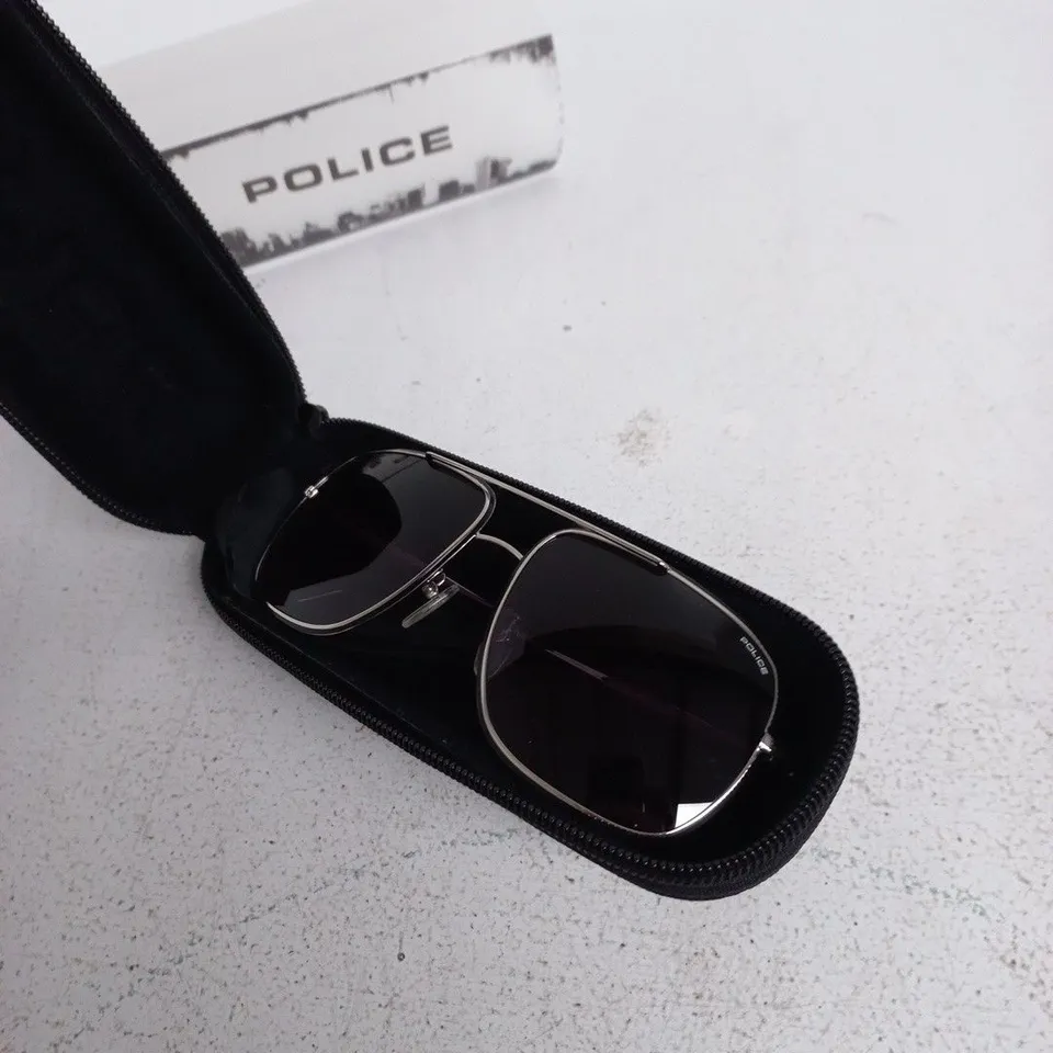 POLICE SUNGLASSES WITH HARD CASE