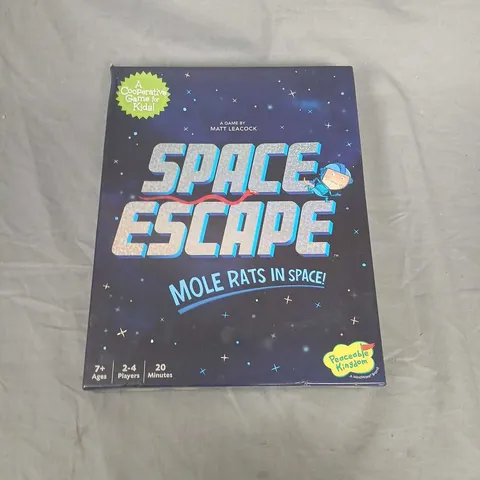 PEACEABLE KINGDOM SPACE ESCAPE: MOLE RATS IN SPACE! BOARD GAME