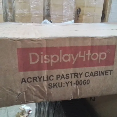 BOXED ACRYLIC PASTRY CABINET
