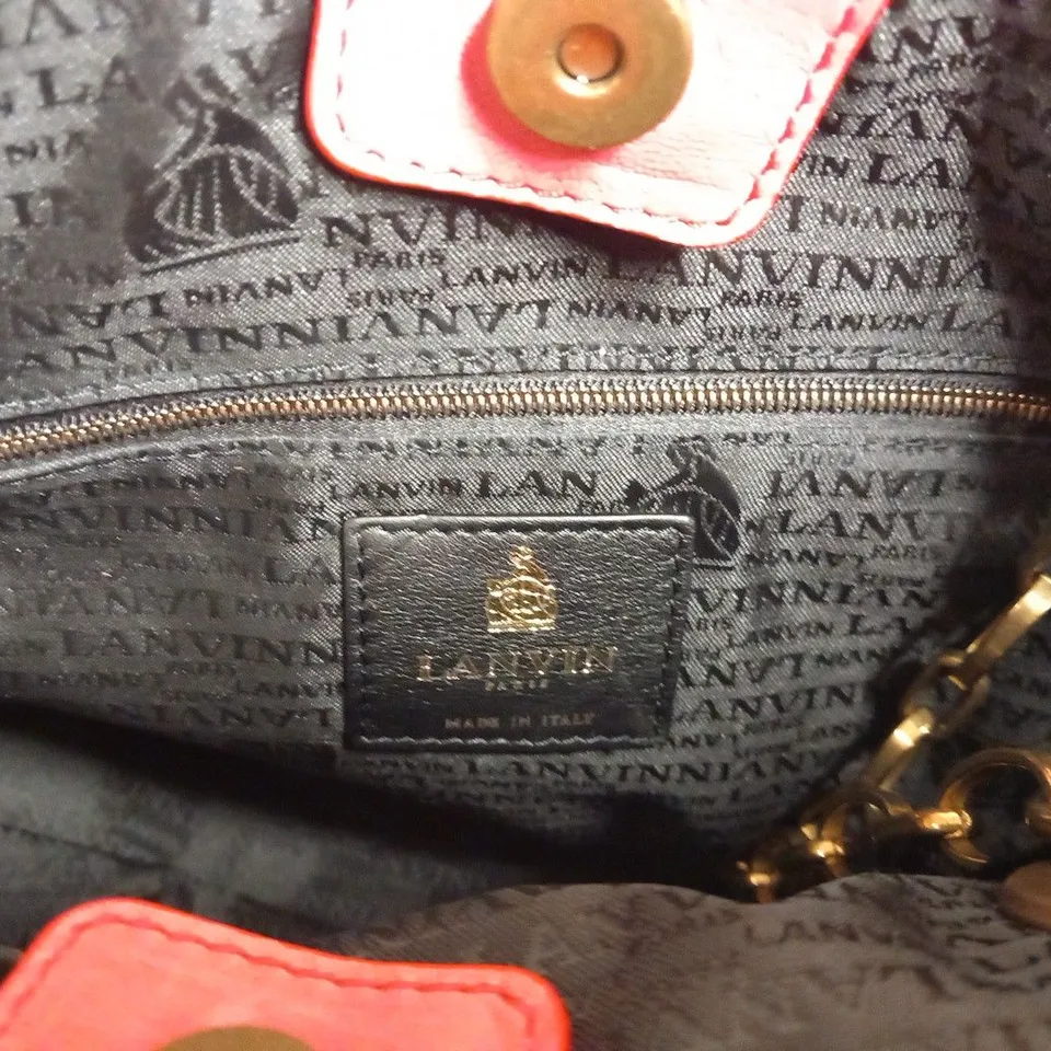 LANVIN AMALIA MINI BAG IN LAMBSKIN