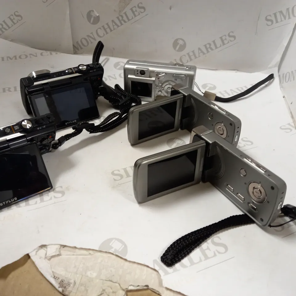 BUNDLE OF VIDEO RECORDERS OLYMPUS VIVITAR CANON 