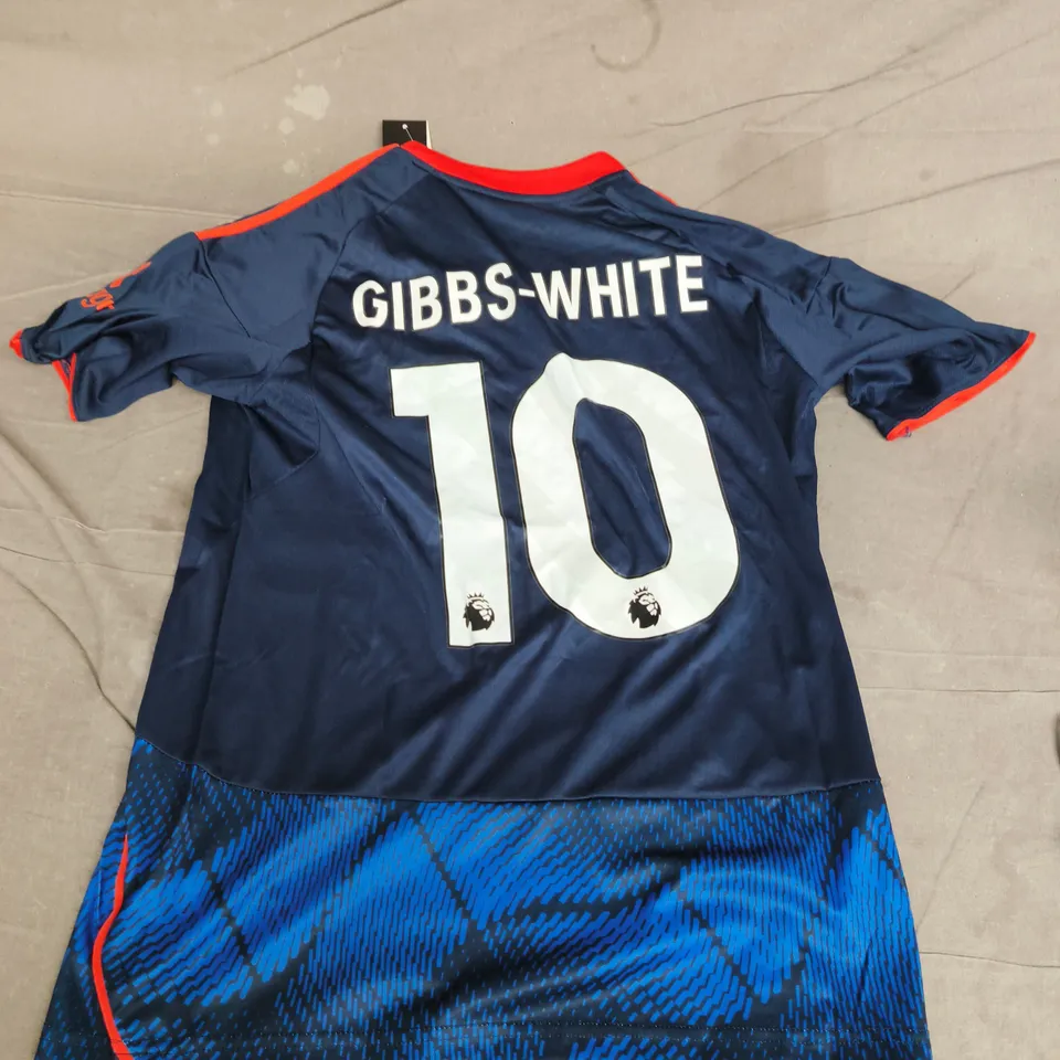 ADIDAS NOTTINGHAM FOREST JERSEY (#10 - GIBBS-WHITE) - SMALLL