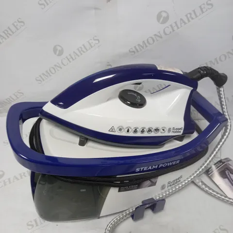 RUSSELL HOBBS STEAM GENERATOR IRON - PURPLE/WHITE