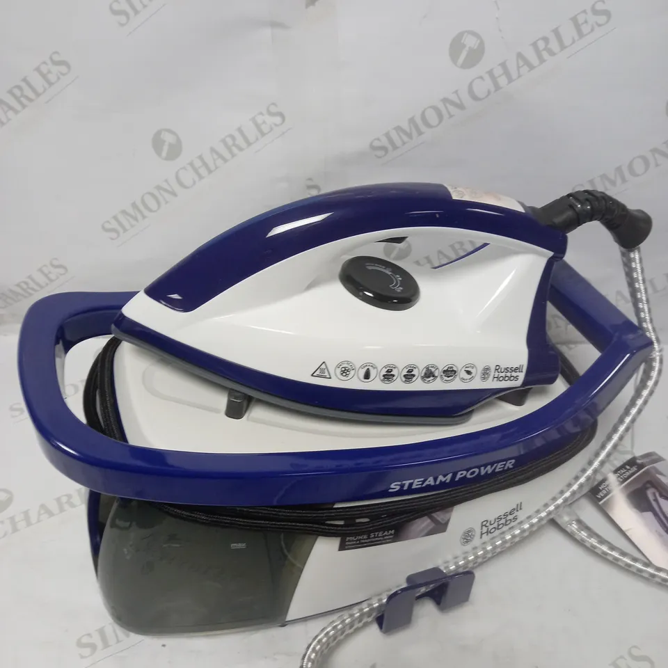 RUSSELL HOBBS STEAM GENERATOR IRON - PURPLE/WHITE