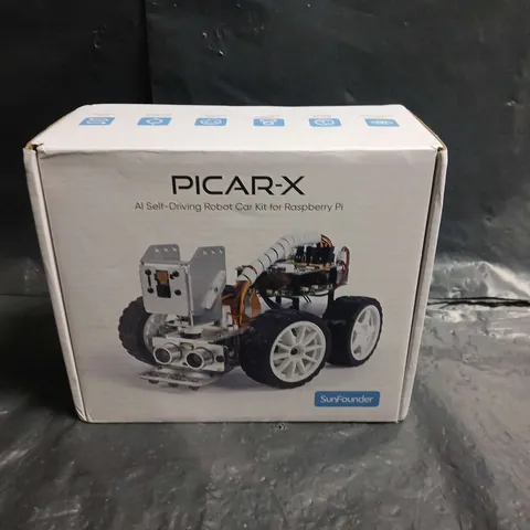SUNFOUNDER PICAR-X AI SELF-DRIVING ROBOT CAR KIT FOR RASPBERRY PI β BOXED