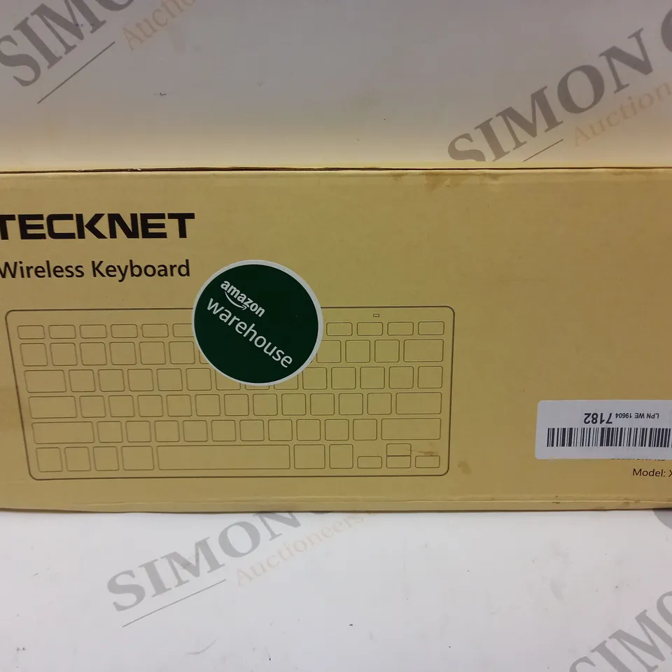 BOXED TECKNECK WIRELESS KEYBOARD