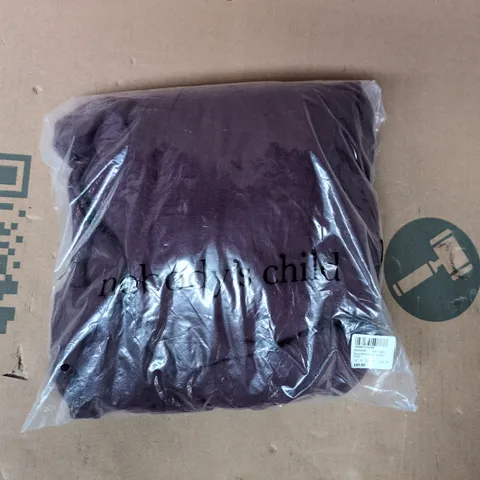 BAGGED NOBODY'S CHILD PETITE SLEEVELESS AUDREY DRESS IN SOFTS PURPLE SIZE UK 18