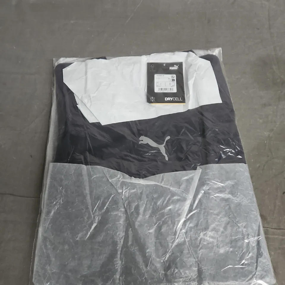 PUMA DRYCELL TEE – NAVY & GREY - SIZE L