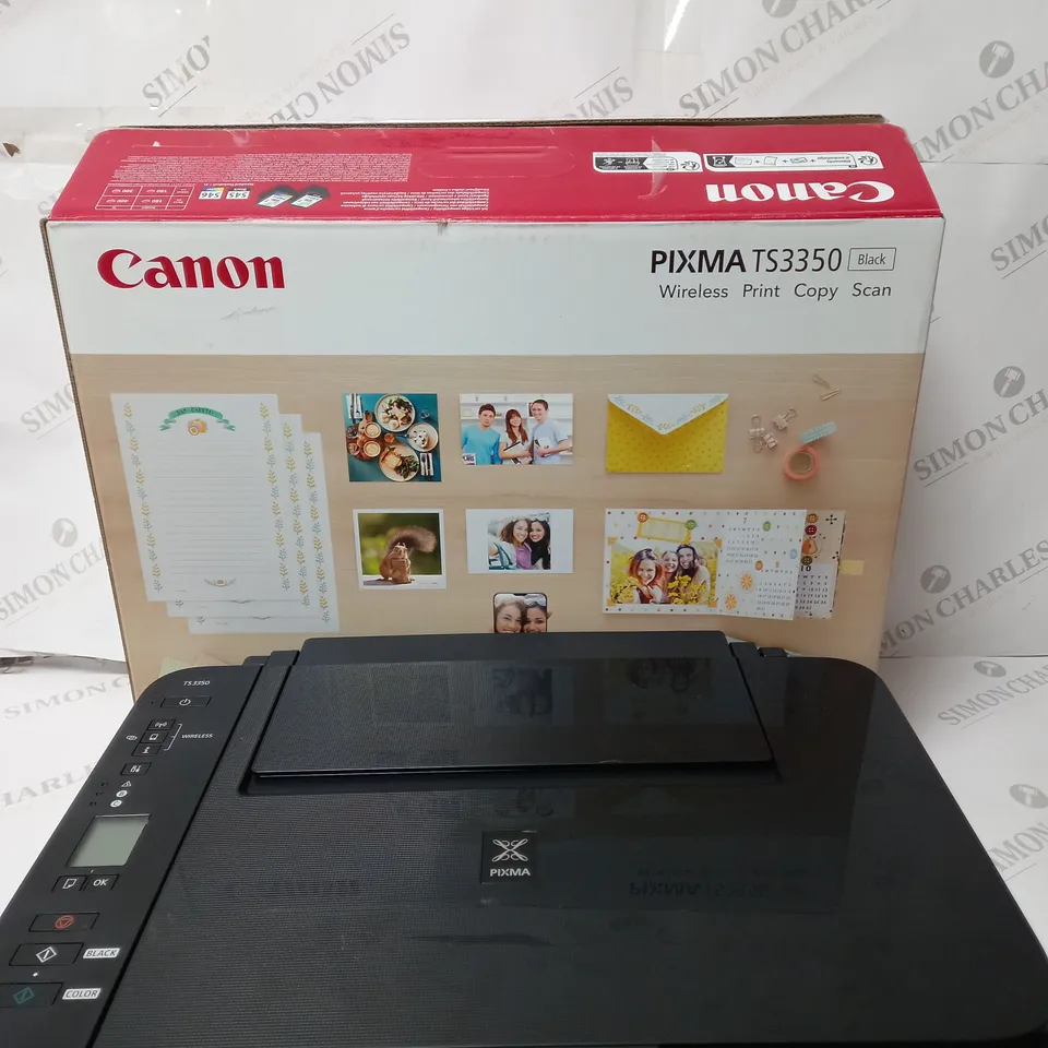 BOXED CANON PIXMA TS3350  PRINTER - BLACK