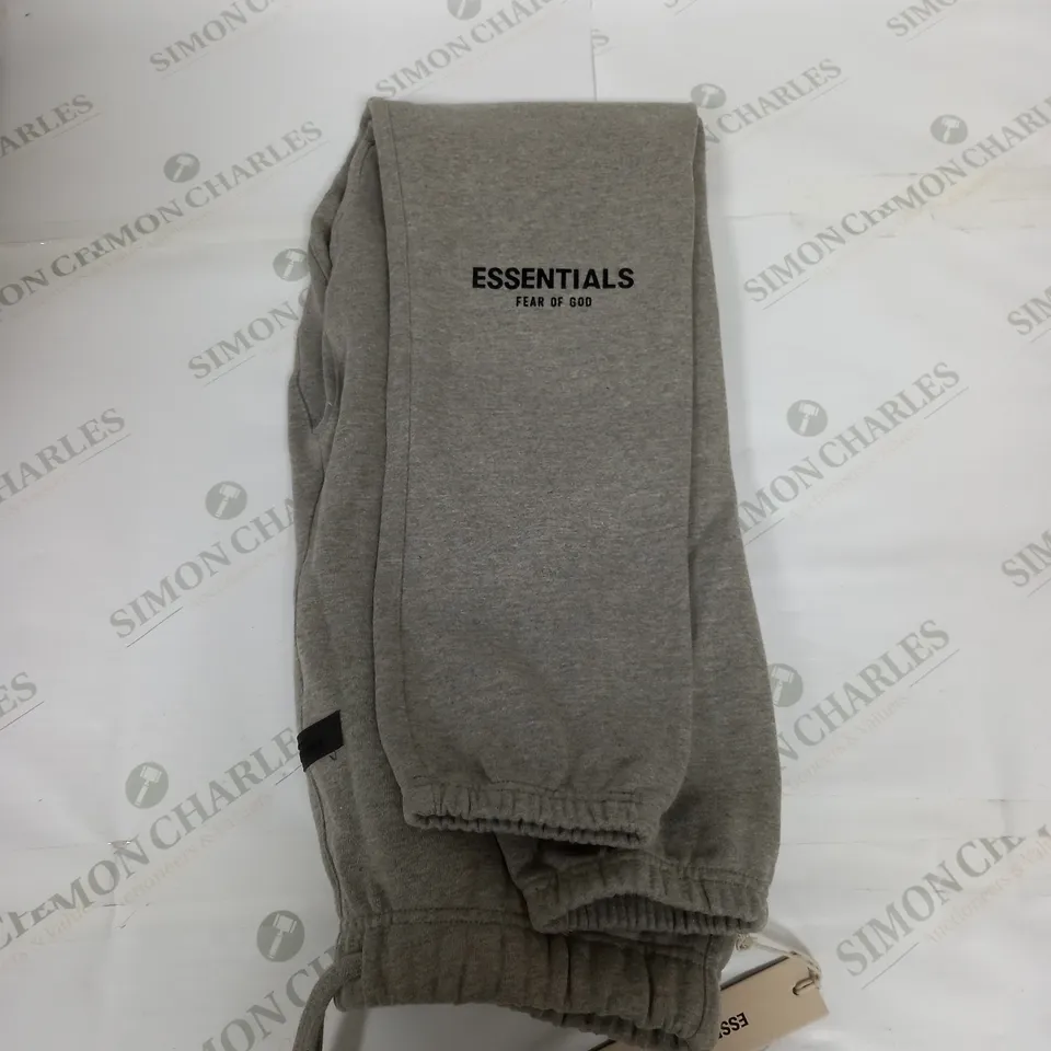 ESSENTIALS FEAR OF GOD TRACKSUIT BOTTOMS SIZE S