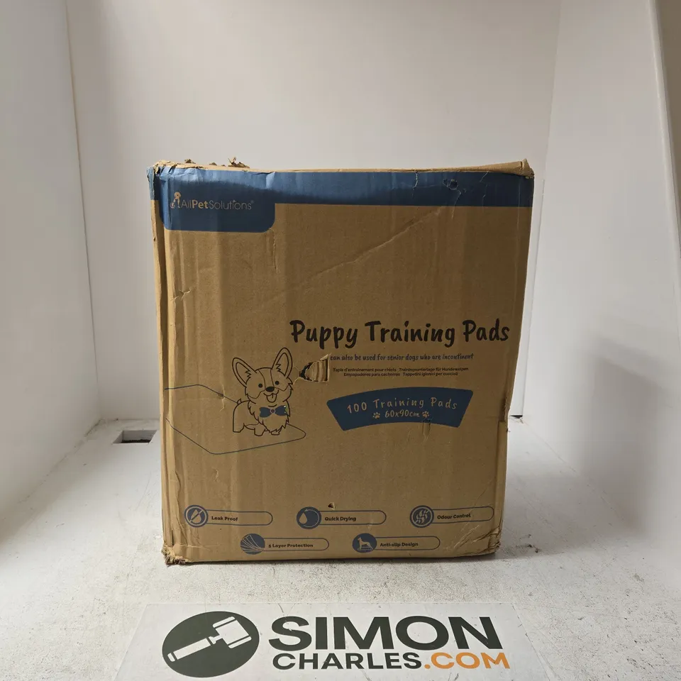ALLPETSOLUTIONS 100 PUPPY TRAINING PAD