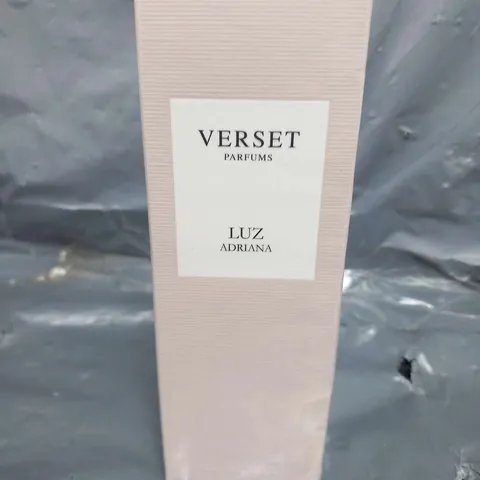 BOXED AND SEALED VERSET PARFUMS LUZ ADRIANA EAU DE PARFUM 50ML