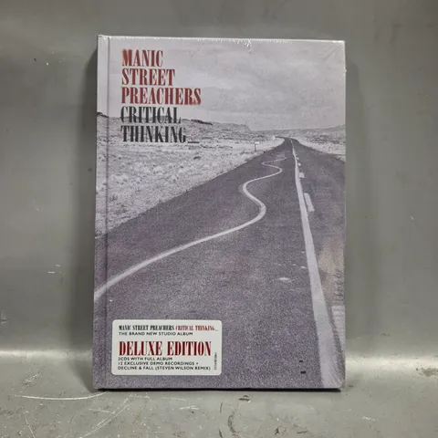 SEALED MANIC STREET PREACHERS CRITICAL THINKING - DELUXE EDITION 2CD