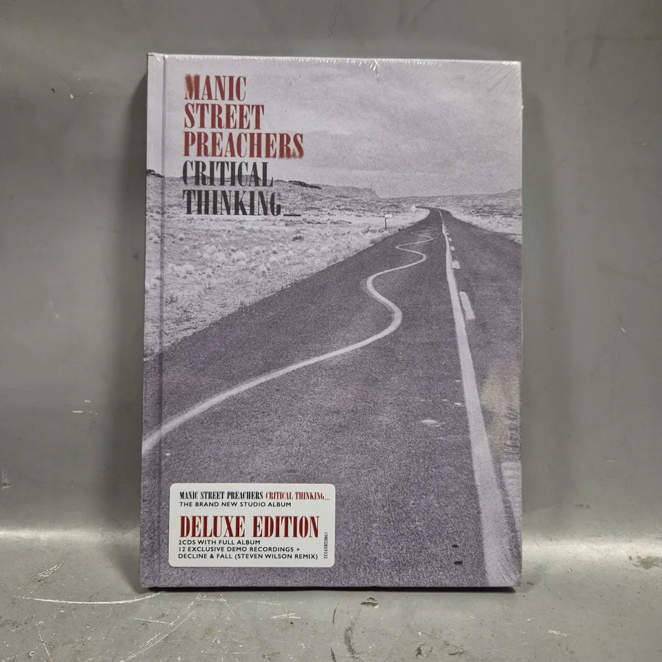 SEALED MANIC STREET PREACHERS CRITICAL THINKING - DELUXE EDITION 2CD