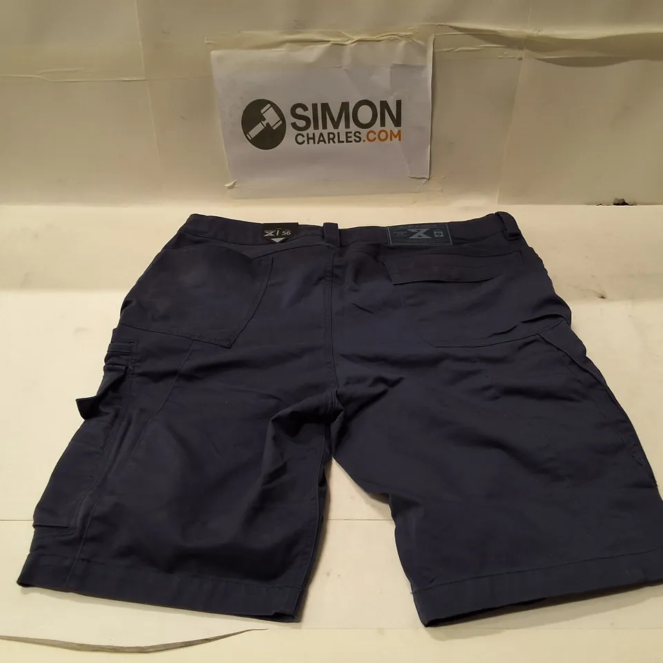 ENGELBERT STRAUSS MOTION TEN MEN'S CARGO SHORTS, NAVY, UK 40R (EU 56)