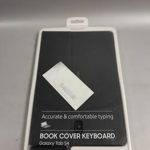 BOXED SAMSUNG GALAXY TAB S4 BOOK COVER KEYBOARD 