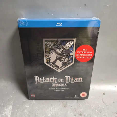 SEALED ATTACK ON TITAN COMPLETE SEASON 1 COLLECTION BLU-RAY 