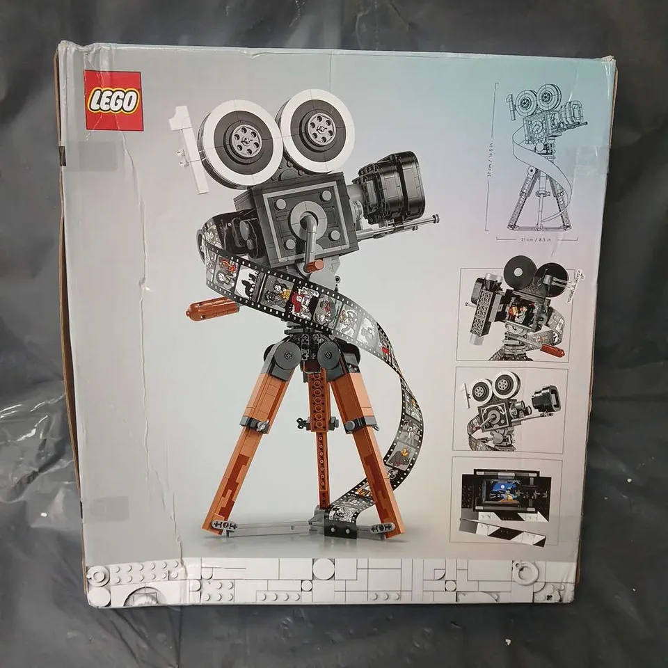 BOXED LEGO DISNEY 100 WALT DISNEY TRIBUTE CAMERA 43230 RRP £89.99