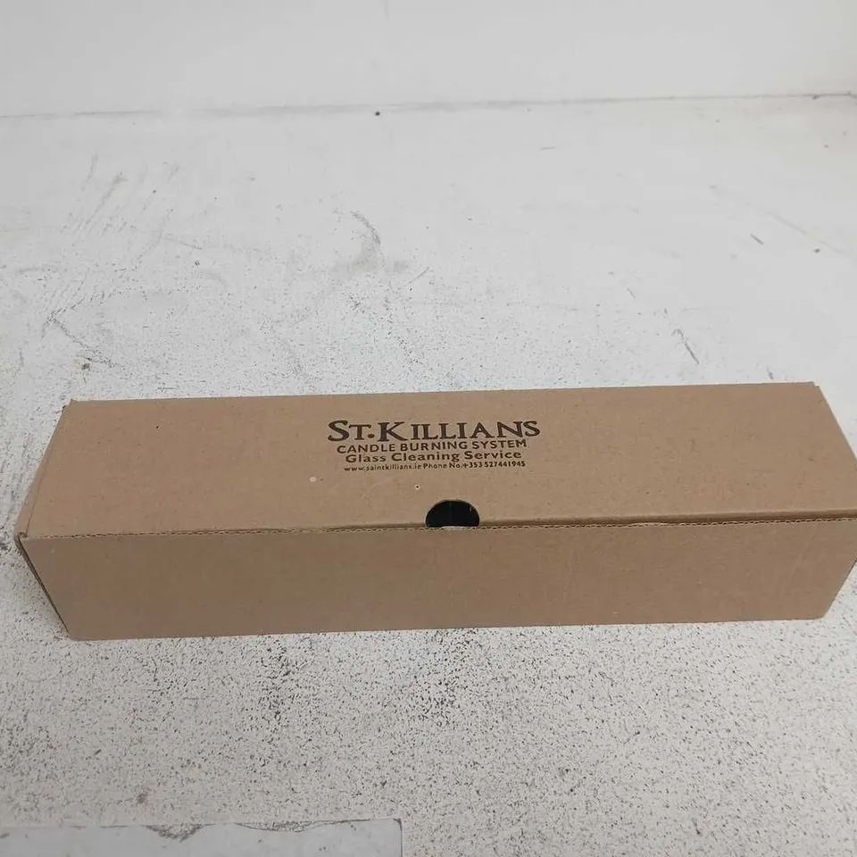 TOTE OF 6 SETS OF ST KILLIANS GLASS MINI VOTIVE CANDLE HOLDERS