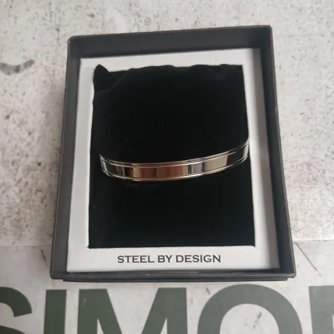 STEEL BY DESIGN STEEL BANGLE 