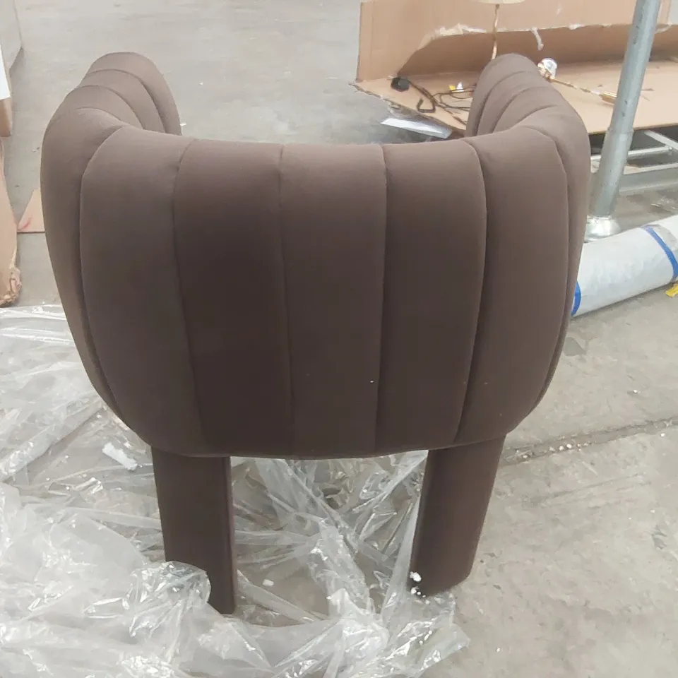 DESIGNER VELVET DINING CHAIR