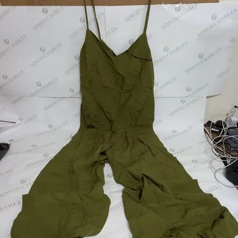 NOBODYS CHILD MARYANA JUMPSUIT IN GREEN - SIZE 12