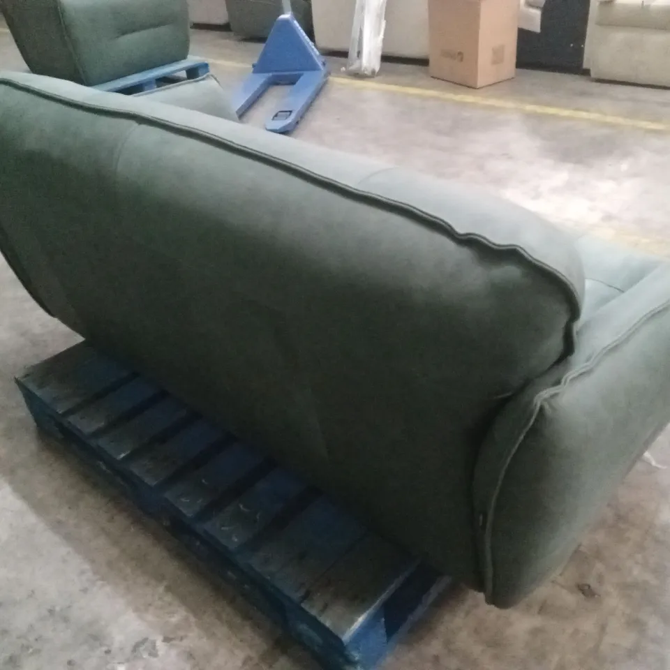 QUALITY DESIGNER ITALIAN MADE SEVILLE 3 SEATER LEATHER SOFA