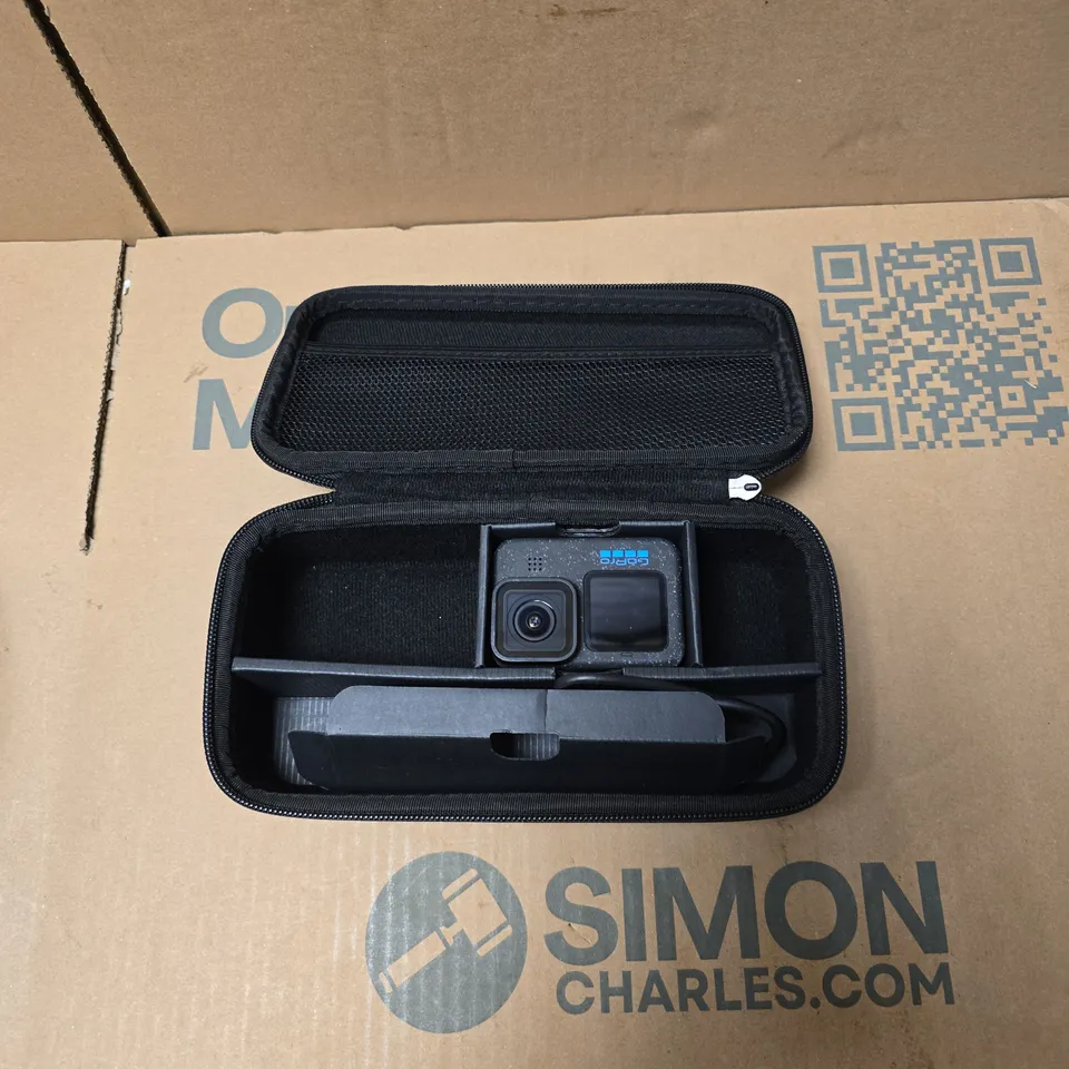 GOPRO HERO12 BLACK ACTION CAMERA WITH CARRY CASE