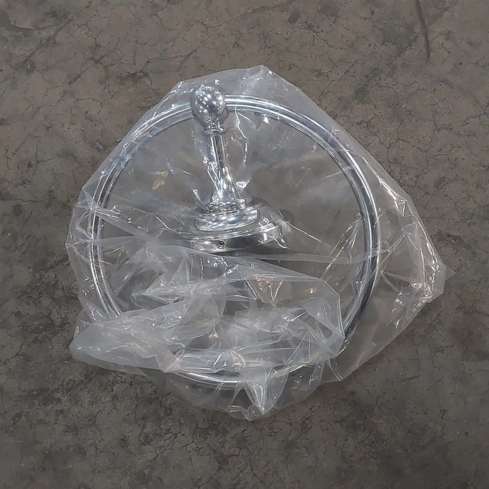 BOXED WALL MOUNTED TRADITIONAL TOWEL RING 